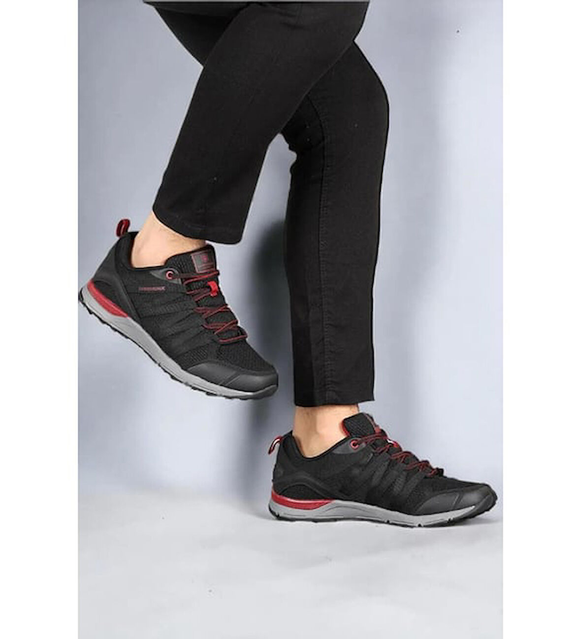 Lumberjack Dora 3fx Hafif Kaymaz Taban Bağcıklı Erkek Spor Ayakkabı SİYAH