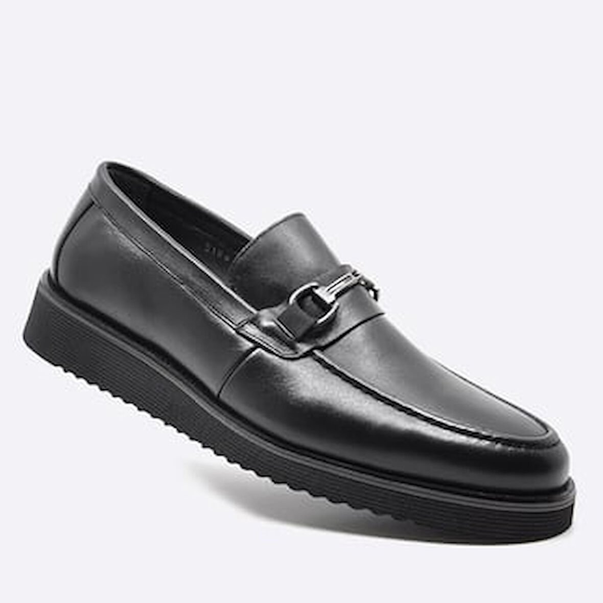 Fosco Hakiki Deri Günlük Erkek Ayakkabı 3186 46 SİYAH