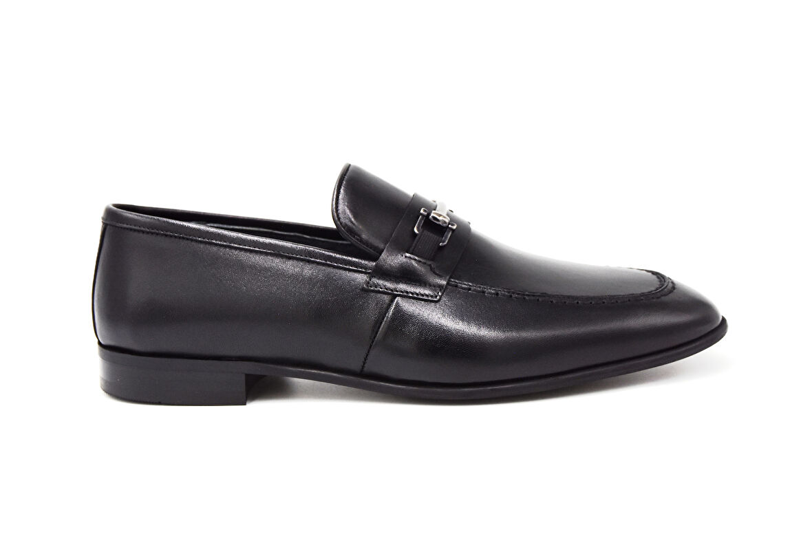 Fosco Hakiki Deri Günlük Erkek Ayakkabı 3181 SİYAH