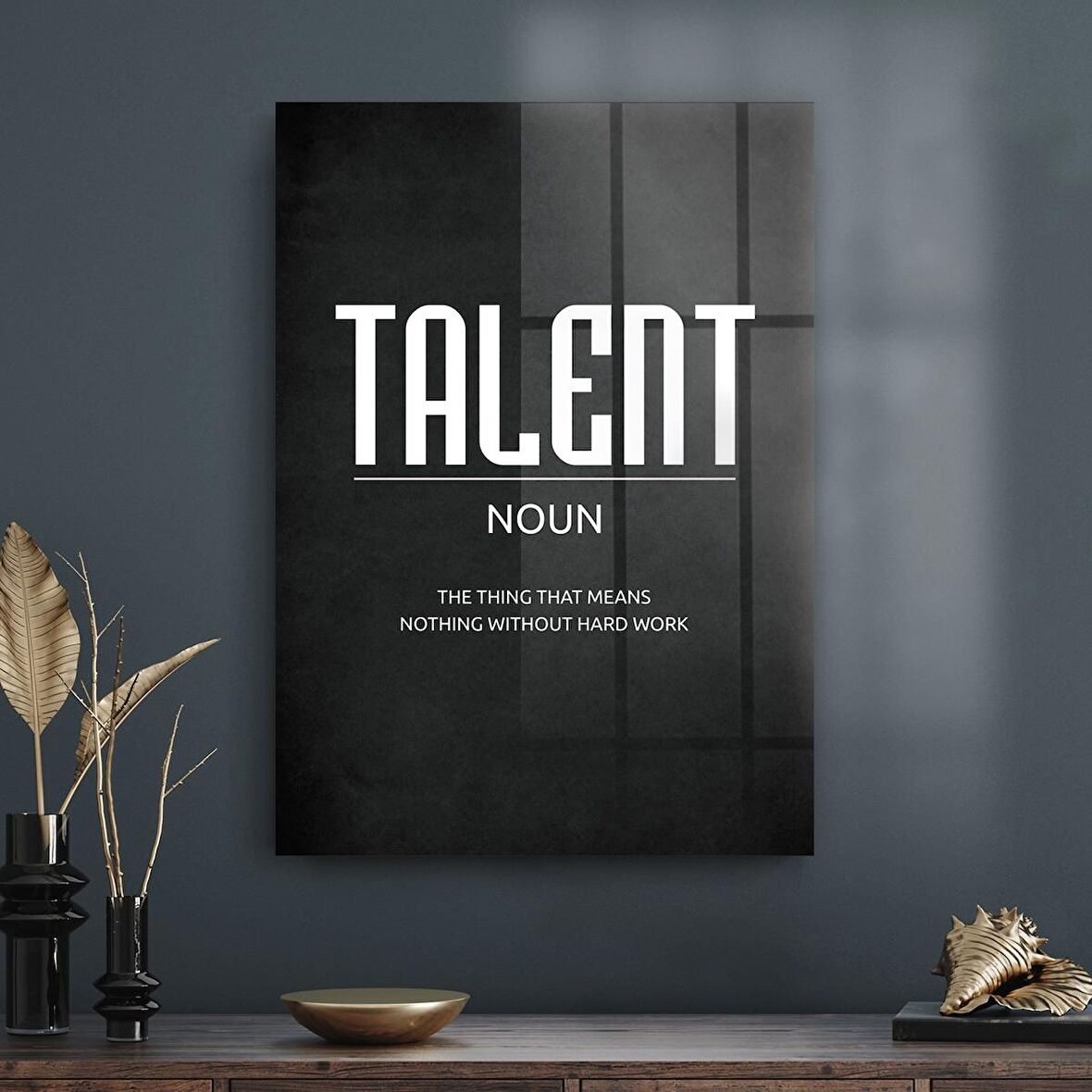 Decovetro Cam Tablo Ofisinize Özel Talent