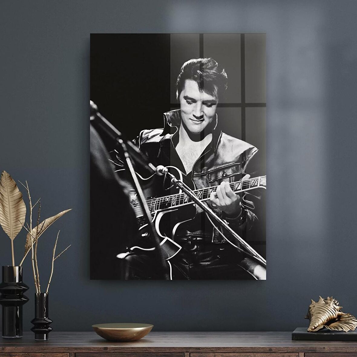 Decovetro Cam Tablo Elvis Presley