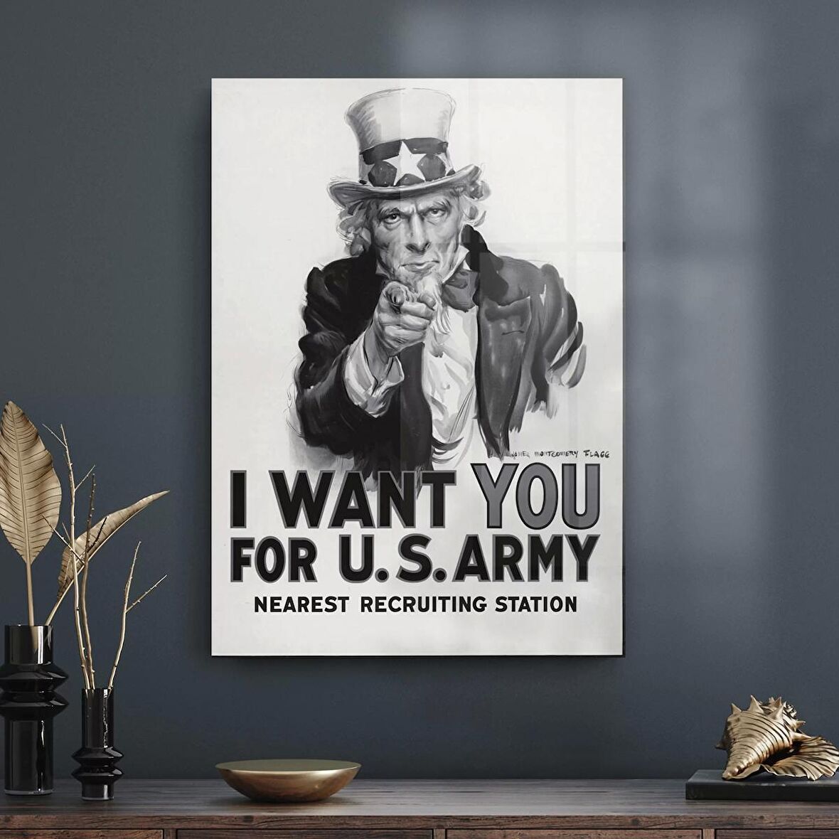 Decovetro Cam Tablo US Army Call