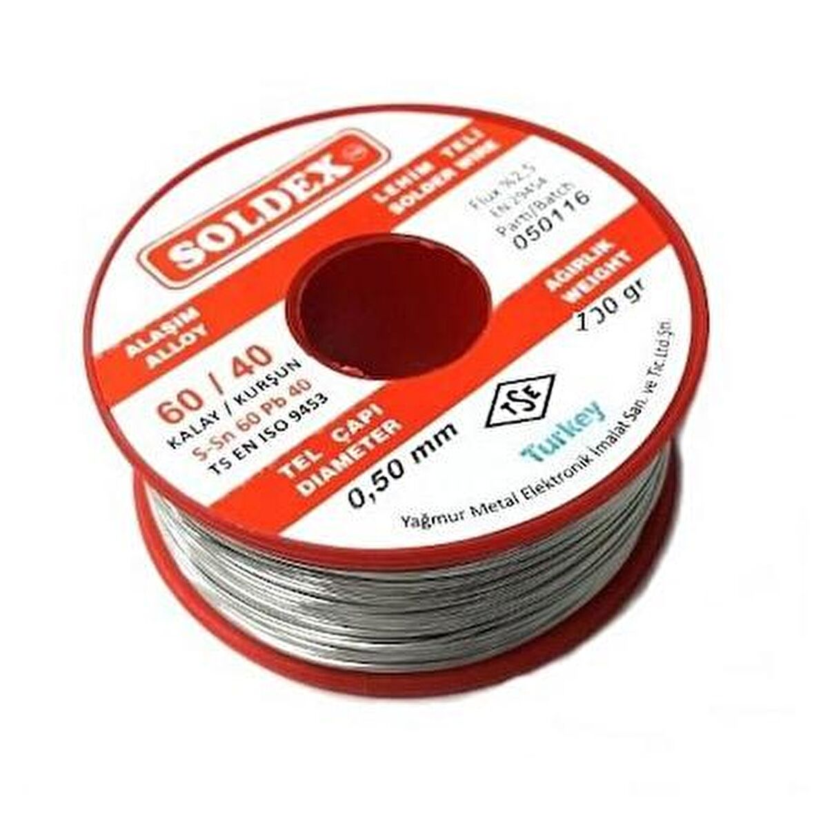 Soldex Lehim Teli 100gr 0,75mm 60/40