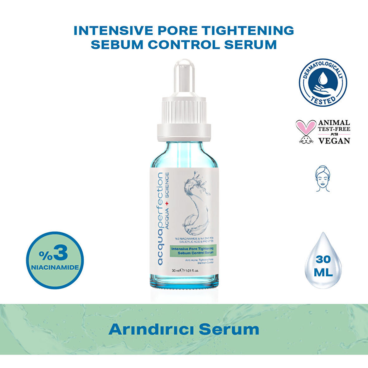 Intensive Pore Tightening Sebum Dengeleyici Serum 30 ml