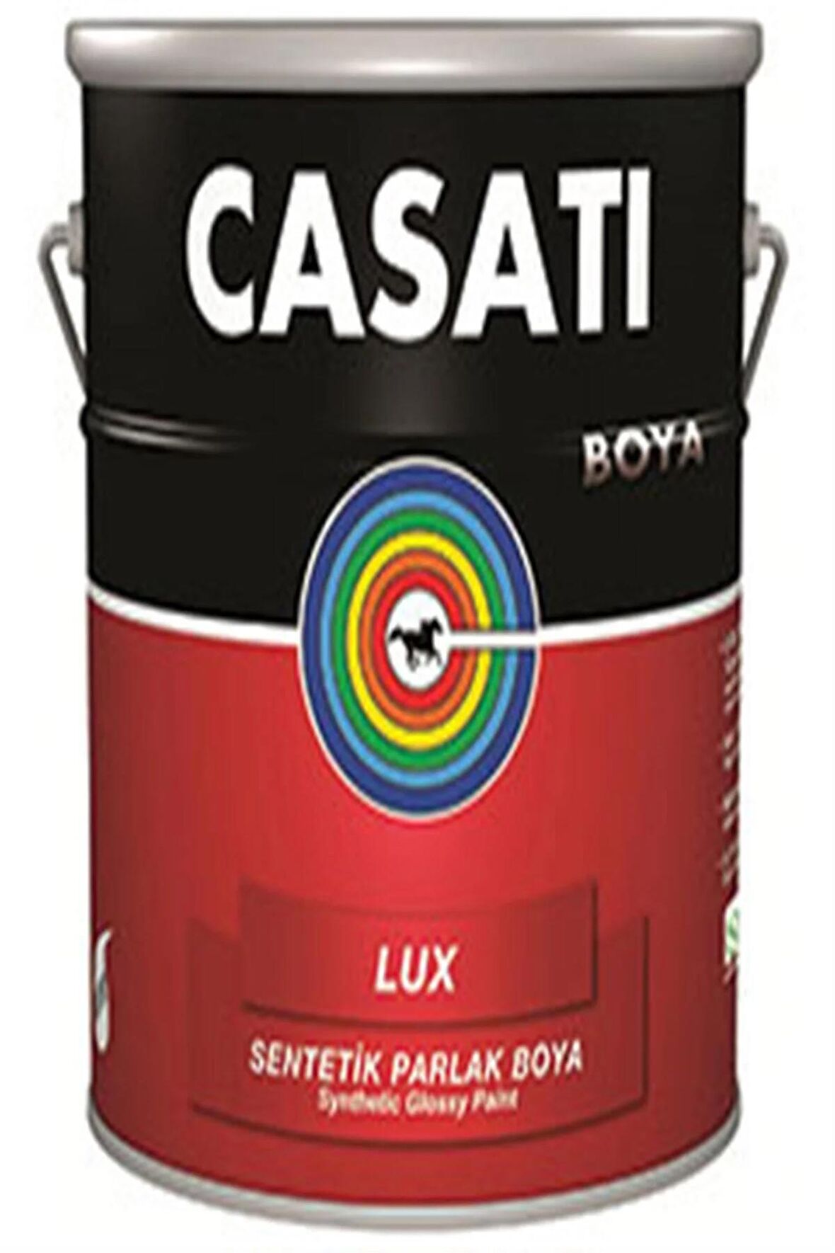 Casati Lüx Sentetik Parlak Boya 2.5 Litre SİYAH Tüm Renkler Mevcut