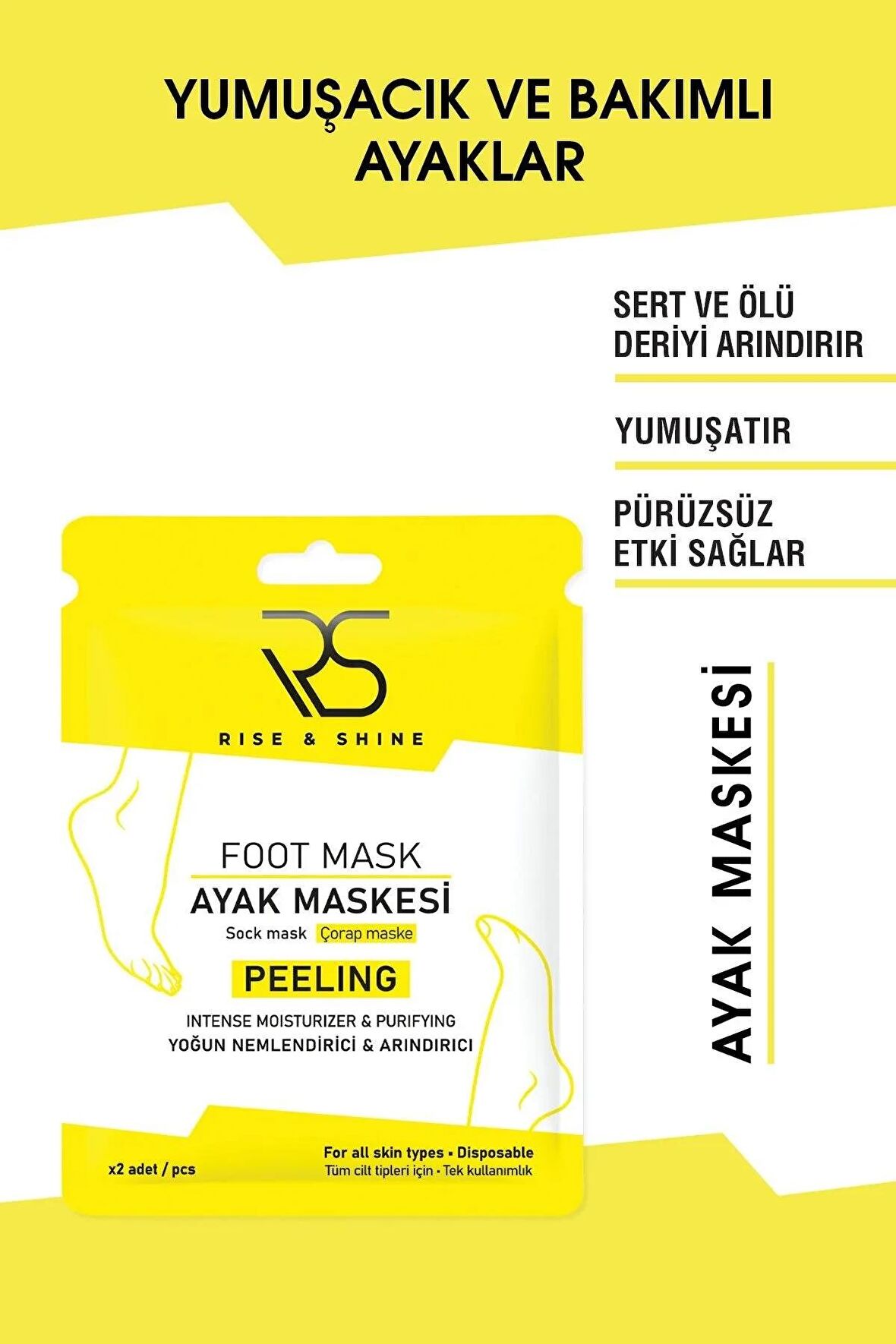 Exfoliating Ayak Maskesi