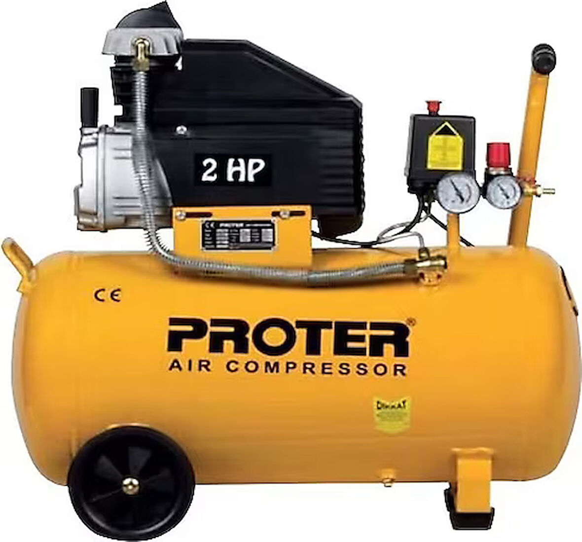 Proter PR 52 YL 50 lt Yağlı Hava Kompresör 2 HP