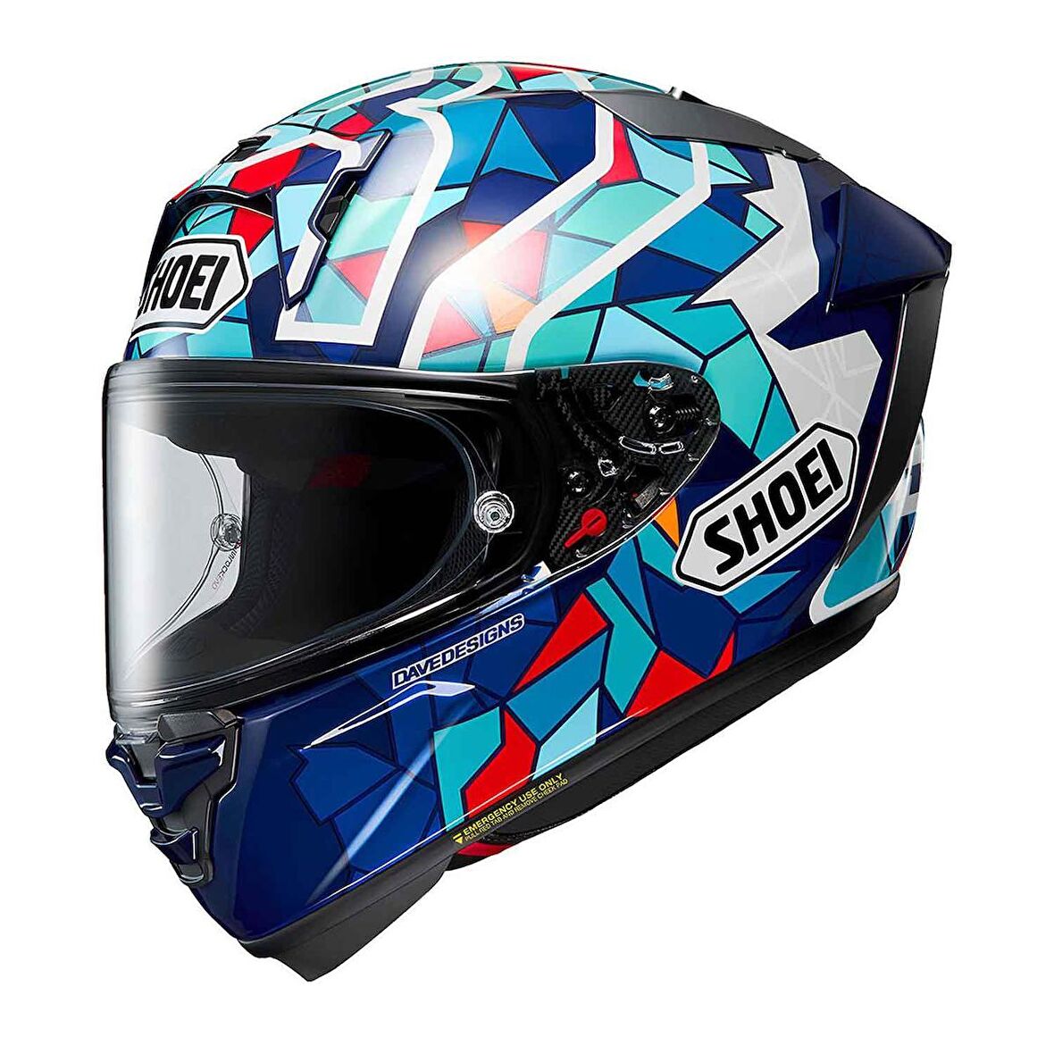 Shoei X-Spirit Pro Marquez Barcelona Kapalı Motosiklet Kaskı