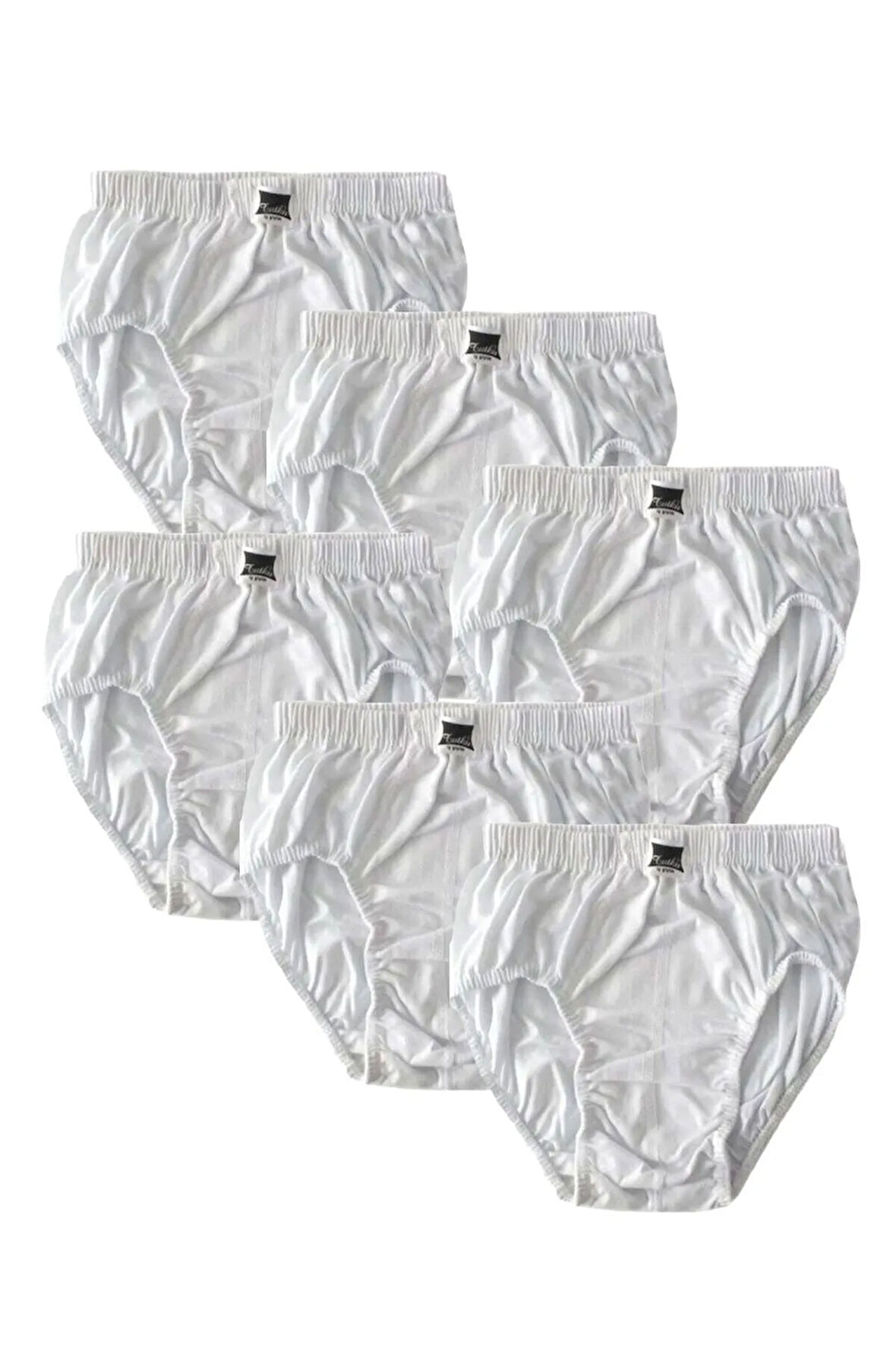 Erkek Çocuk Beyaz Pamuklu  Külot 0131