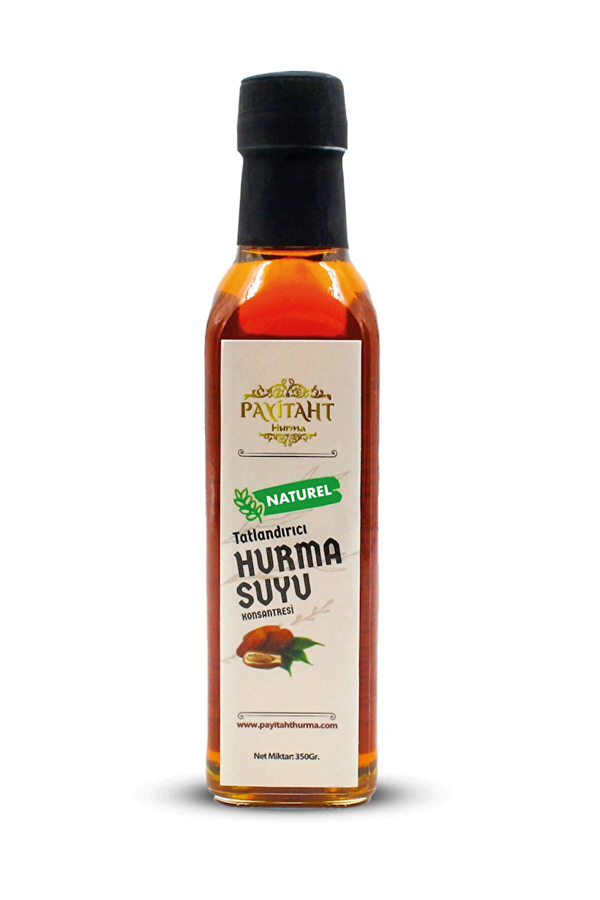 Organik Tatlandırıcı Hurma Suyu Konsantresi Yeni Mahsül 350 Gr