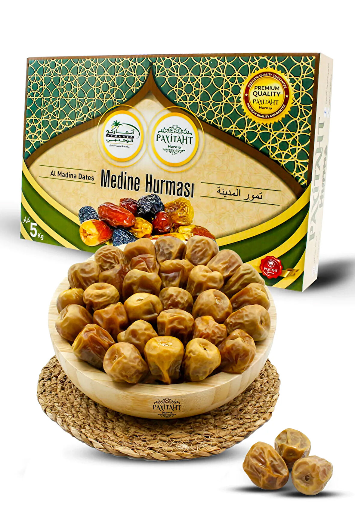 Medine Cassim Kasim Müfettel Duble Hurma 5kg Yeni Mahsul Göz Için Faydalı A Vitamini Deposu