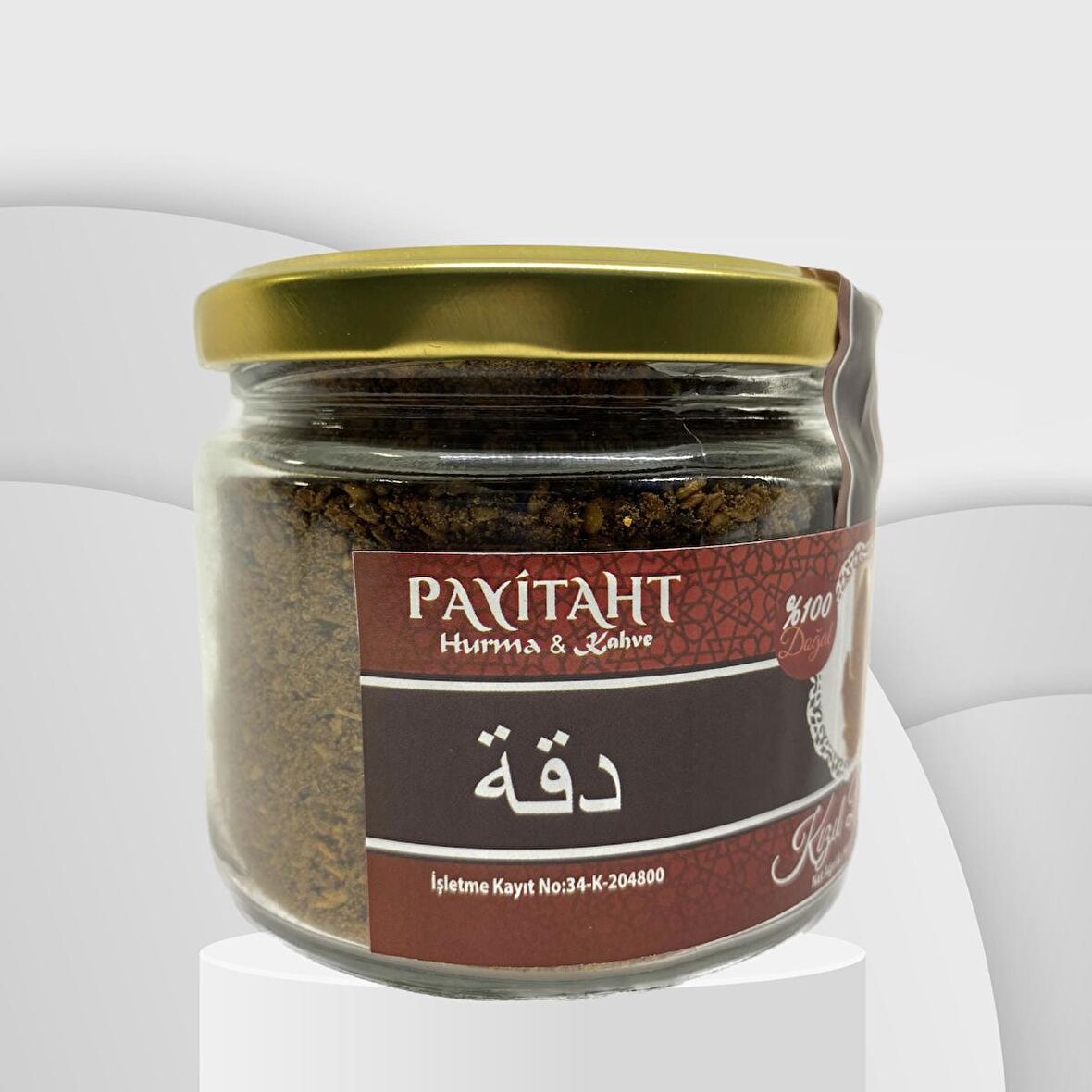 Kızıl Dukkah Dukka Baharatı 200 Gr. 1. Kalite Doğal x10