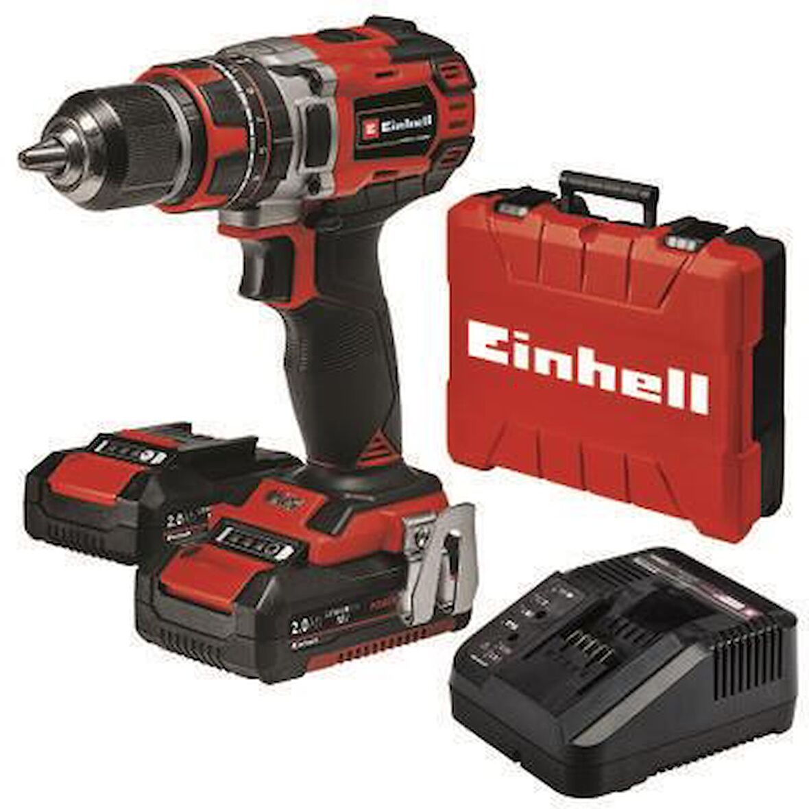 Einhell TE-CD 18/50 Li-i BL (2x2,0 Ah), Kömürsüz Akülü Darbeli Matkap 