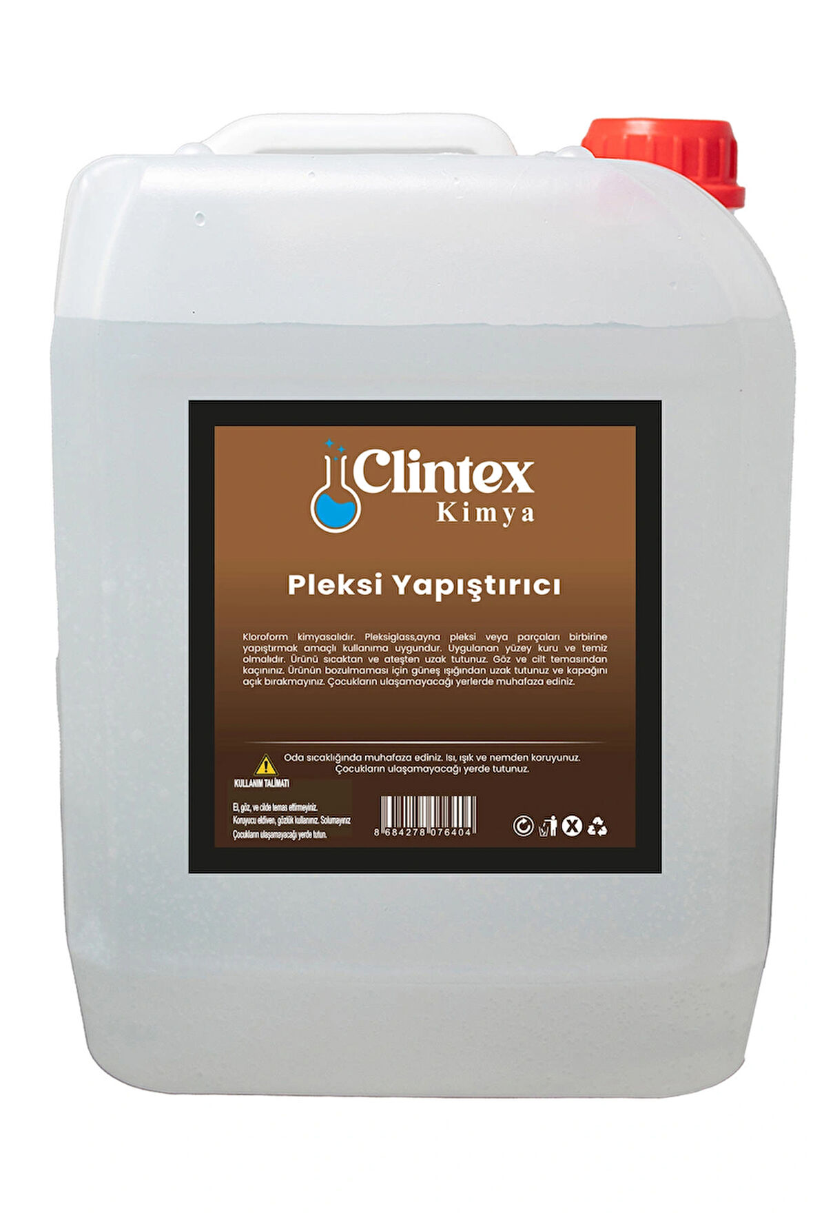 Clintex Kimya Pleksi Yapıştırıcı İnce Kloroform 6 Kg
