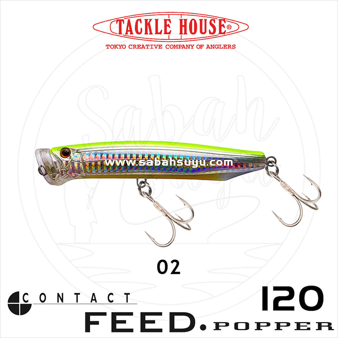 Tackle House Feed Popper 120 No: 02