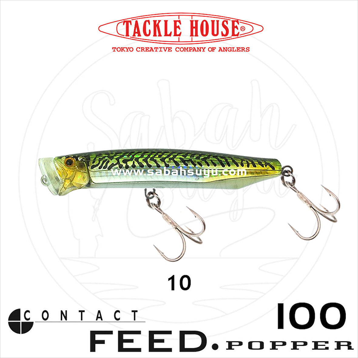 Tackle House Feed Popper 100 No: 10