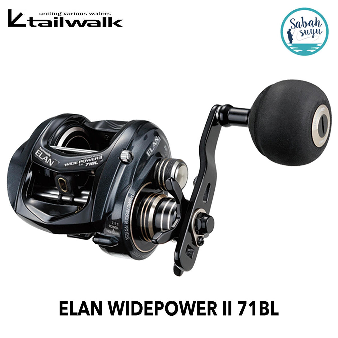 Tailwalk Elan Widepower II 71BL Çıkrık/Baitcasting Jig Olta Makinesi (Sol El)