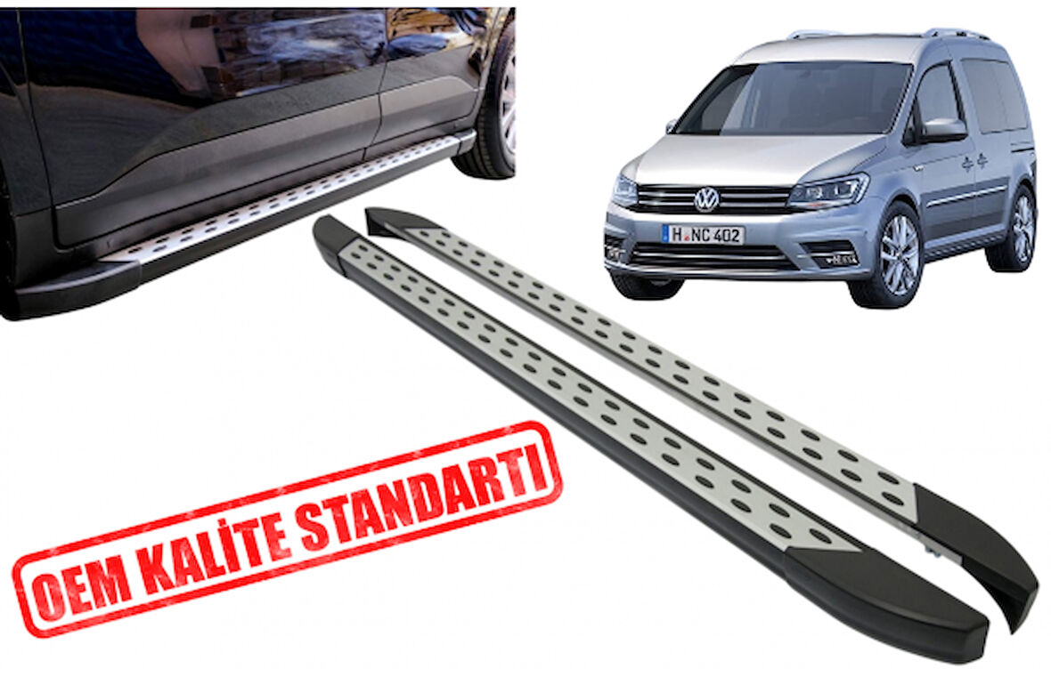 CADDY ARACA ÖZEL TRİMLİNE GRİ YAN BASAMAK 2003 2004 2005 2006 2007 2008 2009 2010 2011 2012 2013 