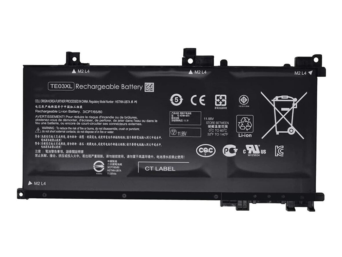 Hp Pavilion 15-bc Omen 15-ax TE03XL Batarya Pil 3 Cell