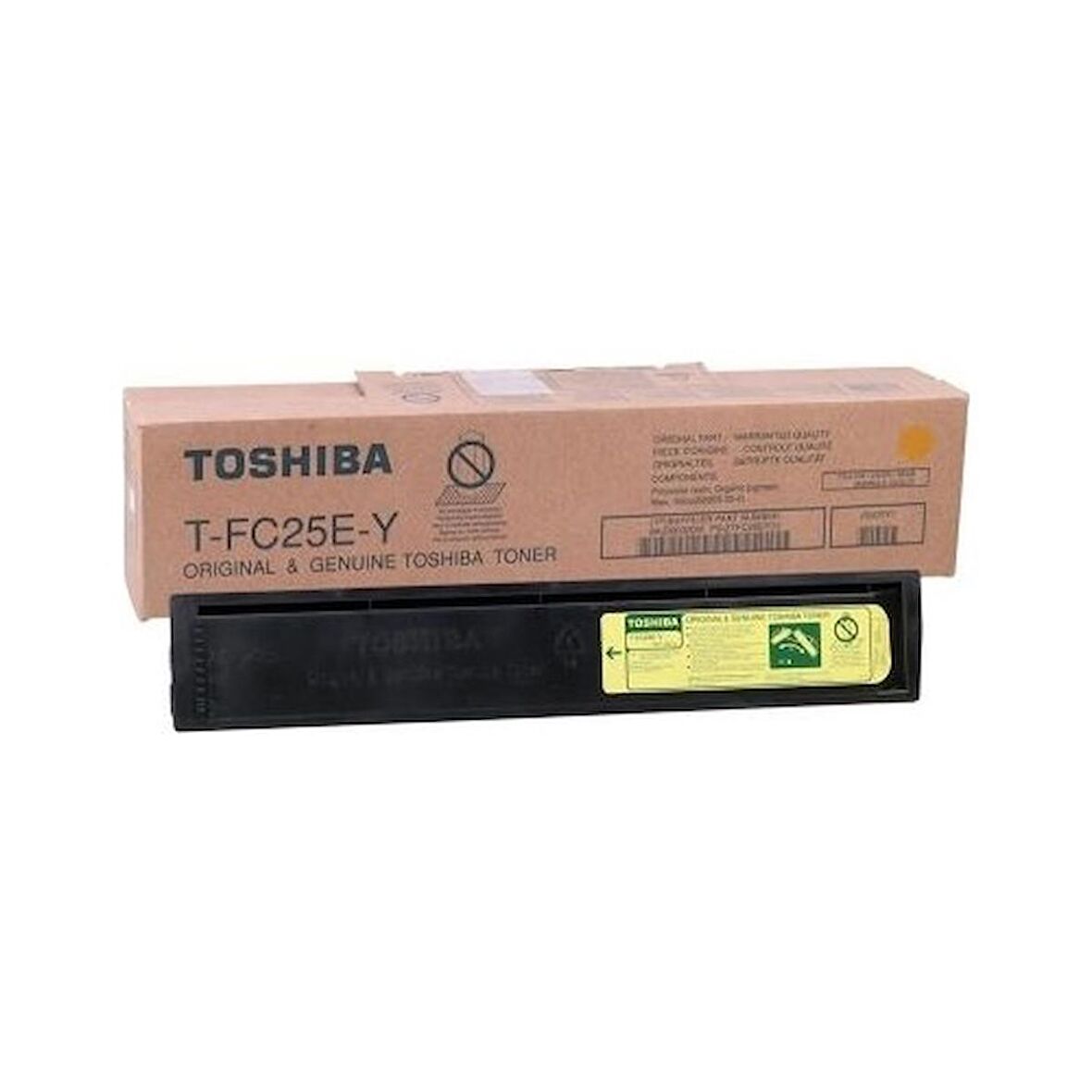 Toshiba T-FC25E-Y Sarı Fotokopi Spot Orjinal Toner