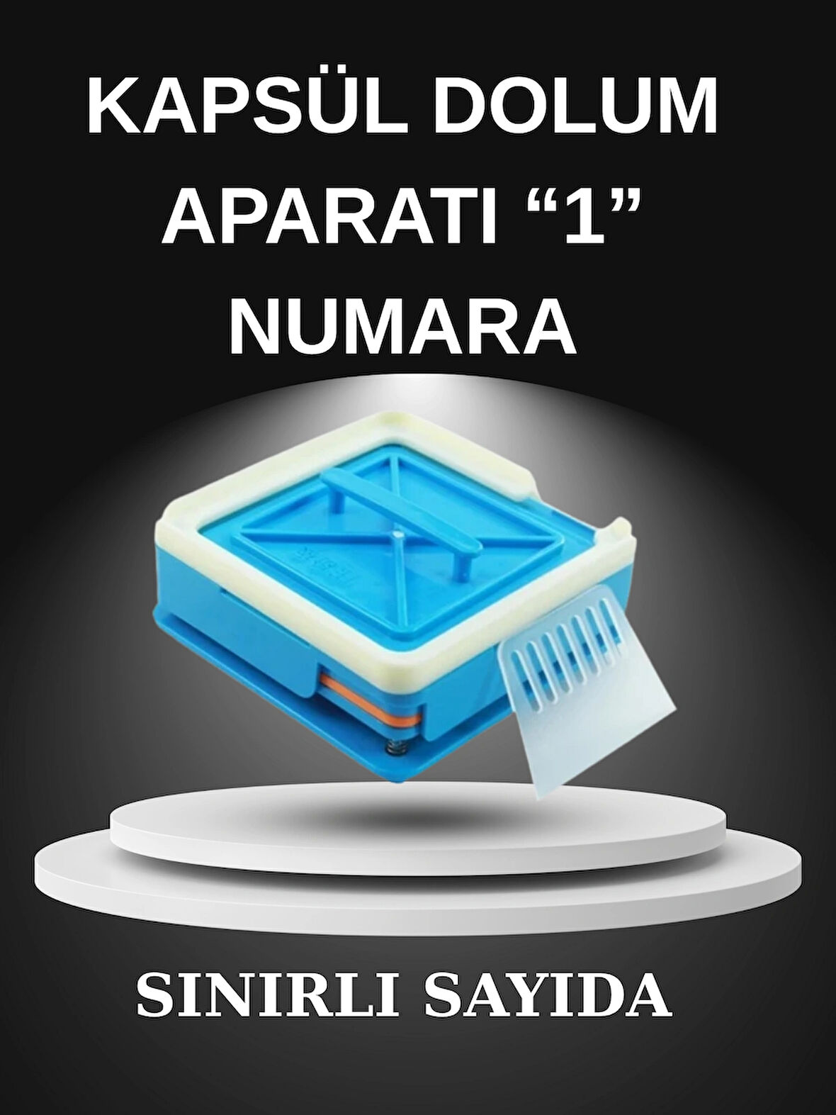 100 DELİKLİ KAPSÜL DOLUM APARATI "1" NUMARA