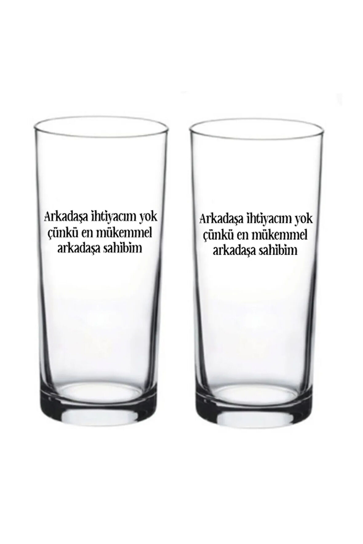 Arkadaş Dost 2 li Rakı Bardağı