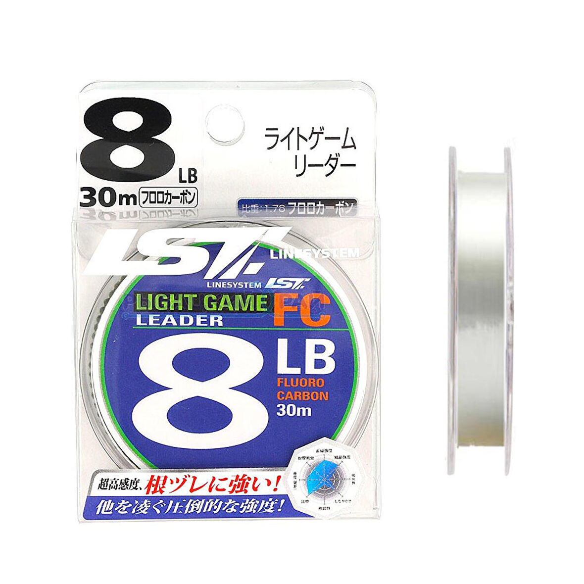 Linesystem Light Game Fluorocarbon Şok Lider Misina #2 0.23mm 8lb. 30mt.