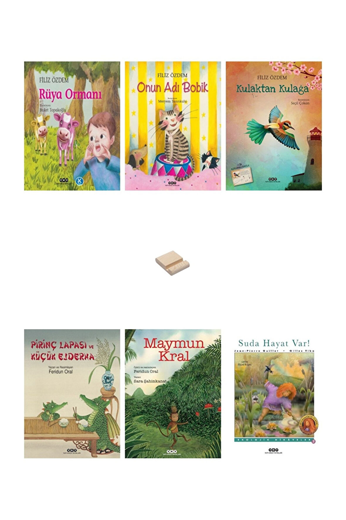 Rüya Ormanı Onun Adı Bobik Kulaktan Kulağa Hayvan Sevgisi 3-8 Yaş 6lı Set