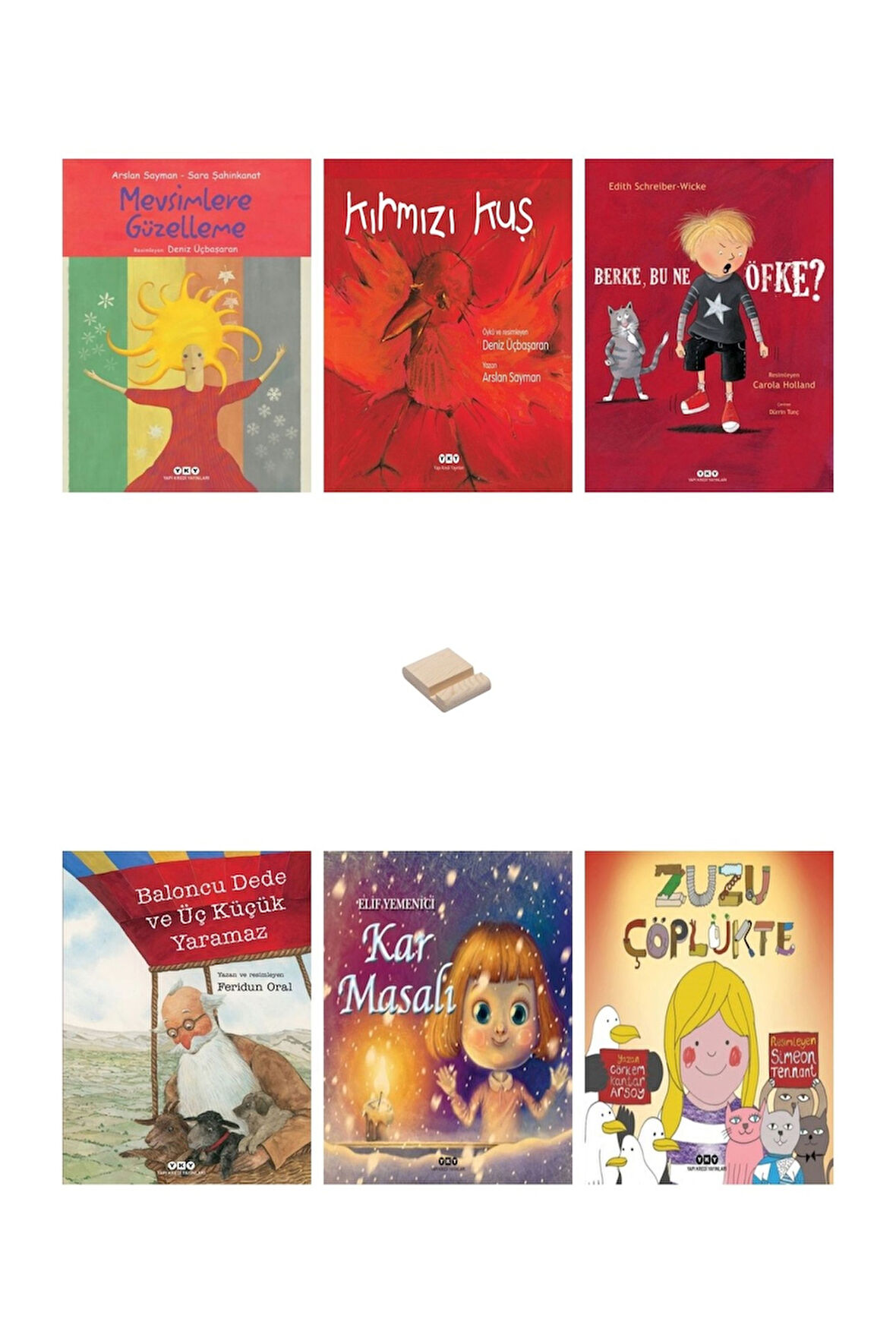 Kişisel ve Sosyal Gelişim Resimli Öykü 3-8 Yaş 6lı Set