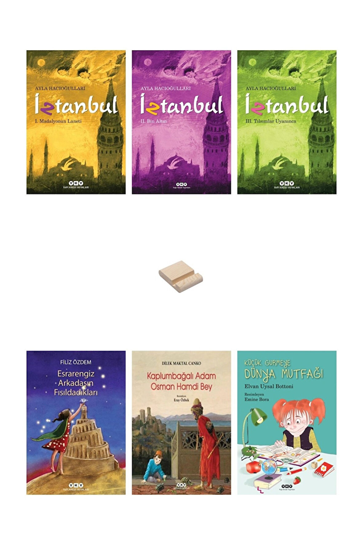 İstanbul 1-2-3 Serisi Esrarengiz Arkadaş Osman Hamdi Bey Dünya Mutfağı 6lı Set