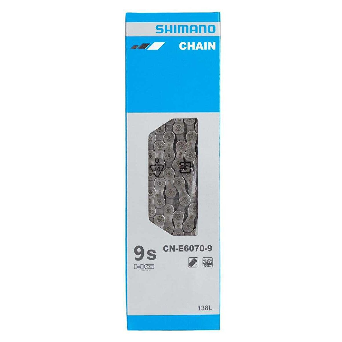  SHIMANO CN-E6070-9 9 VİTES 118 BAKLA E-BIKE ZİNCİR