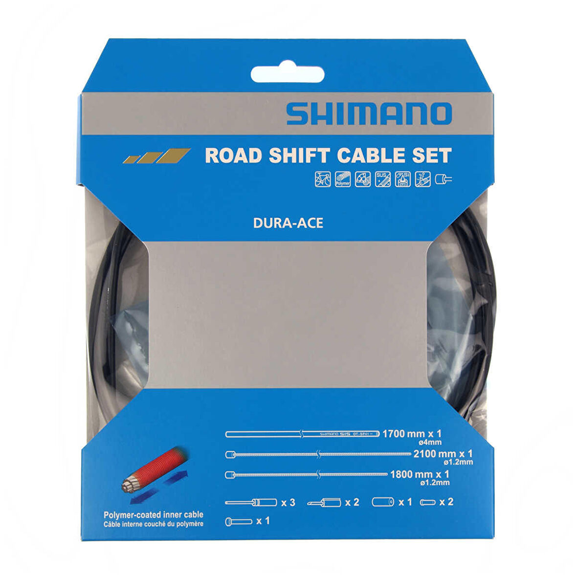 SHIMANO DURA ACE 9000 POLYMER KAPLAMA VİTES KABLO SETİ