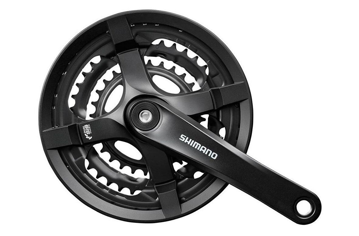 Shimano FC-TY501 175mm 48T 6-7-8V 3lü Siyah Aynakol