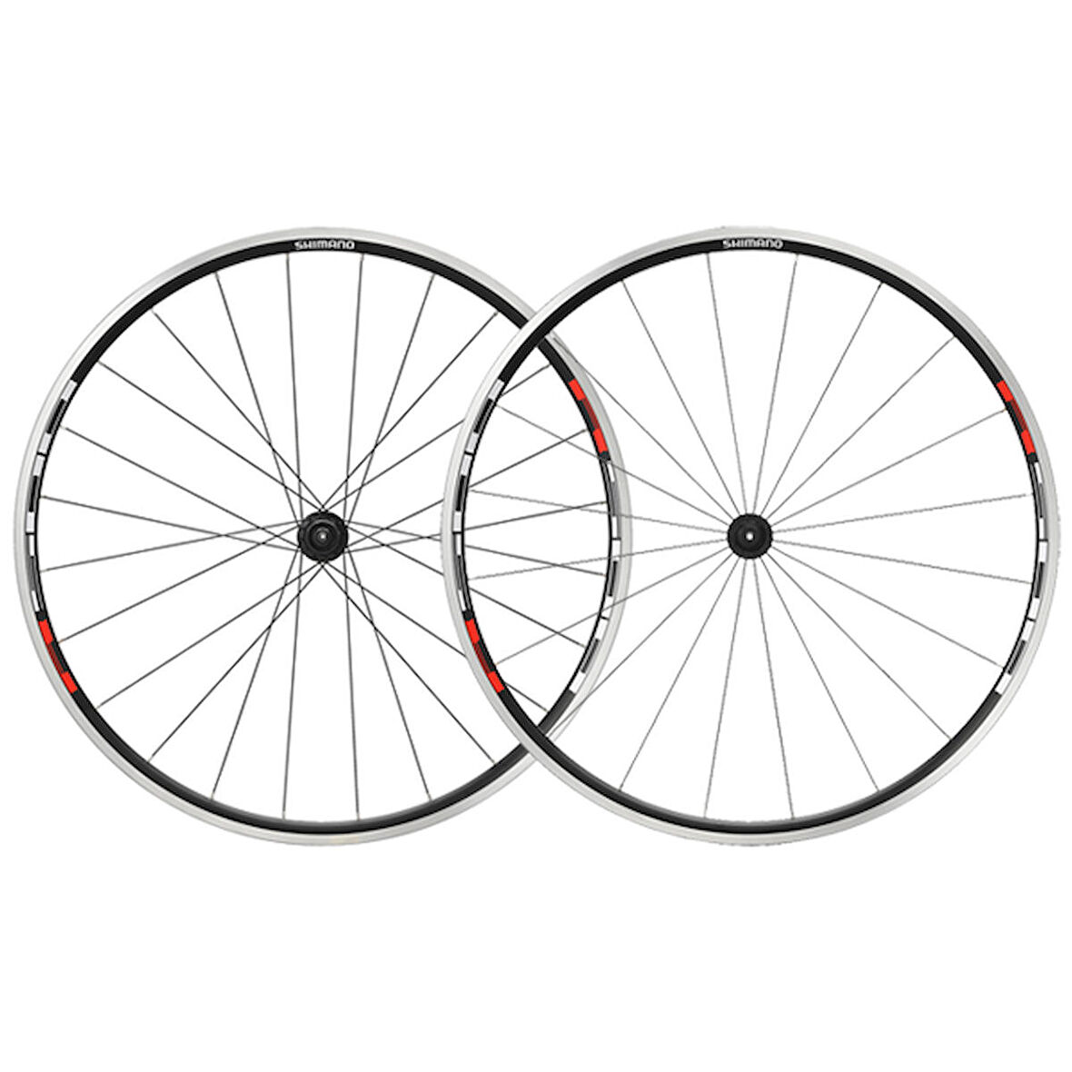 SHIMANO Jant Seti 10s siyah/krmz WH-R501 Clincher
