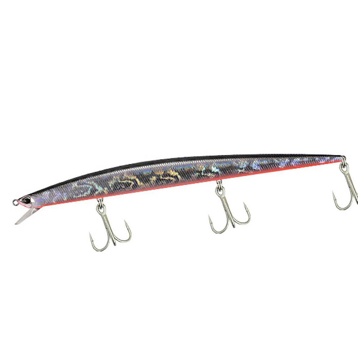 Duo Tide Minnow Slim 200 ADA0025 Prism Noir Red Belly