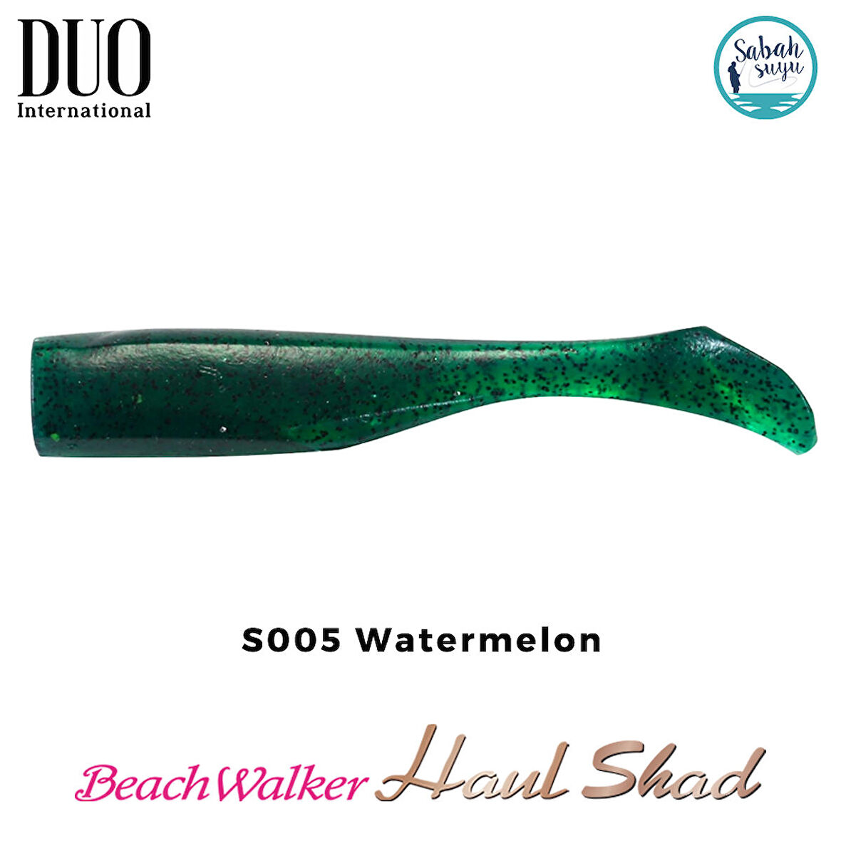 Duo Beach Walker Haul Shad Silikon Kuyruk 9.5 cm S005 Watermelon
