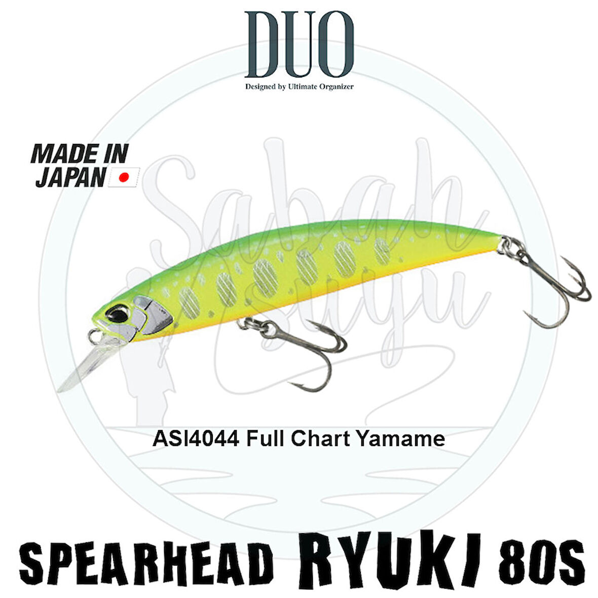 Duo Spearhead Ryuki 80S ASI4044 Full Chart Yamame