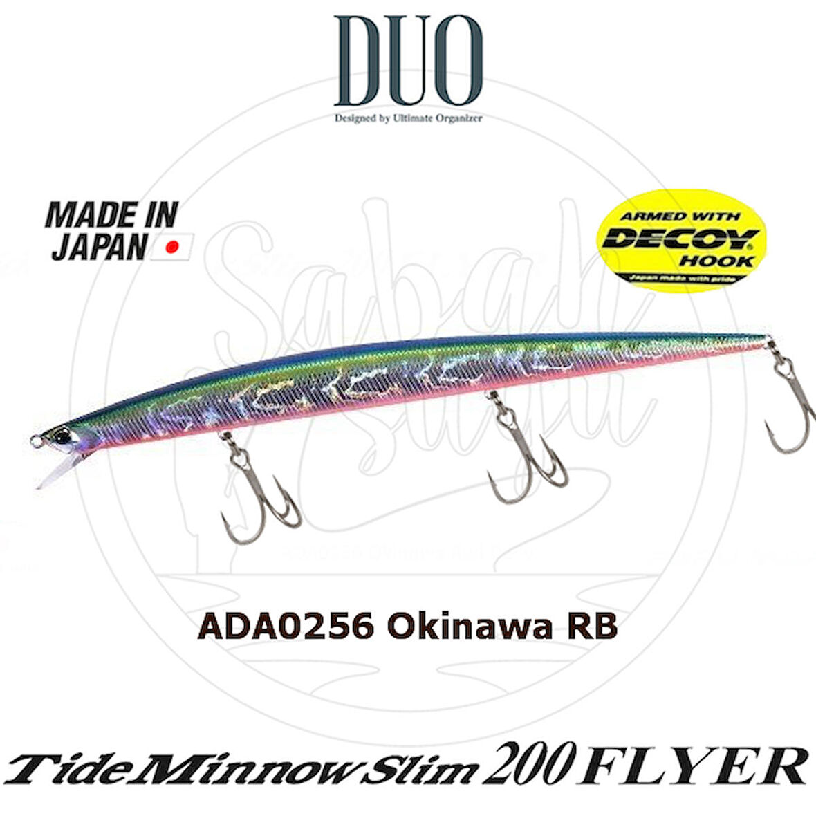 Duo Tide Minnow Slim 200 FLYER ADA0256 Okinawa RB