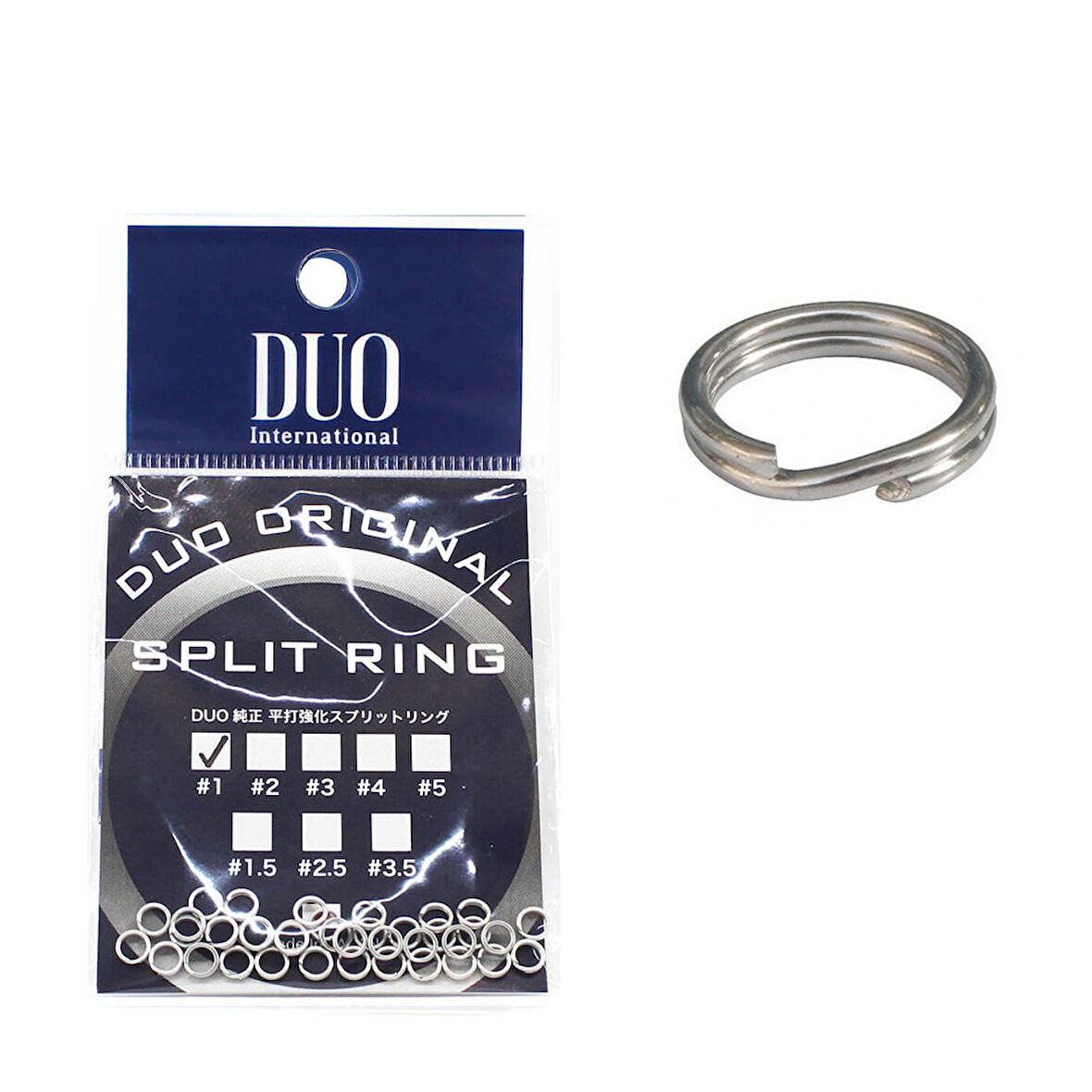 Duo Split Ring Halka #1 7kg 15lb (38 Adet)