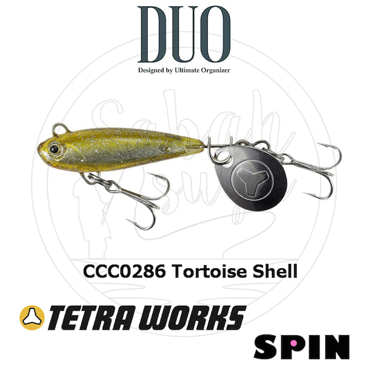 Duo Tetra Works Spin CCC0286 Tortoise Shell