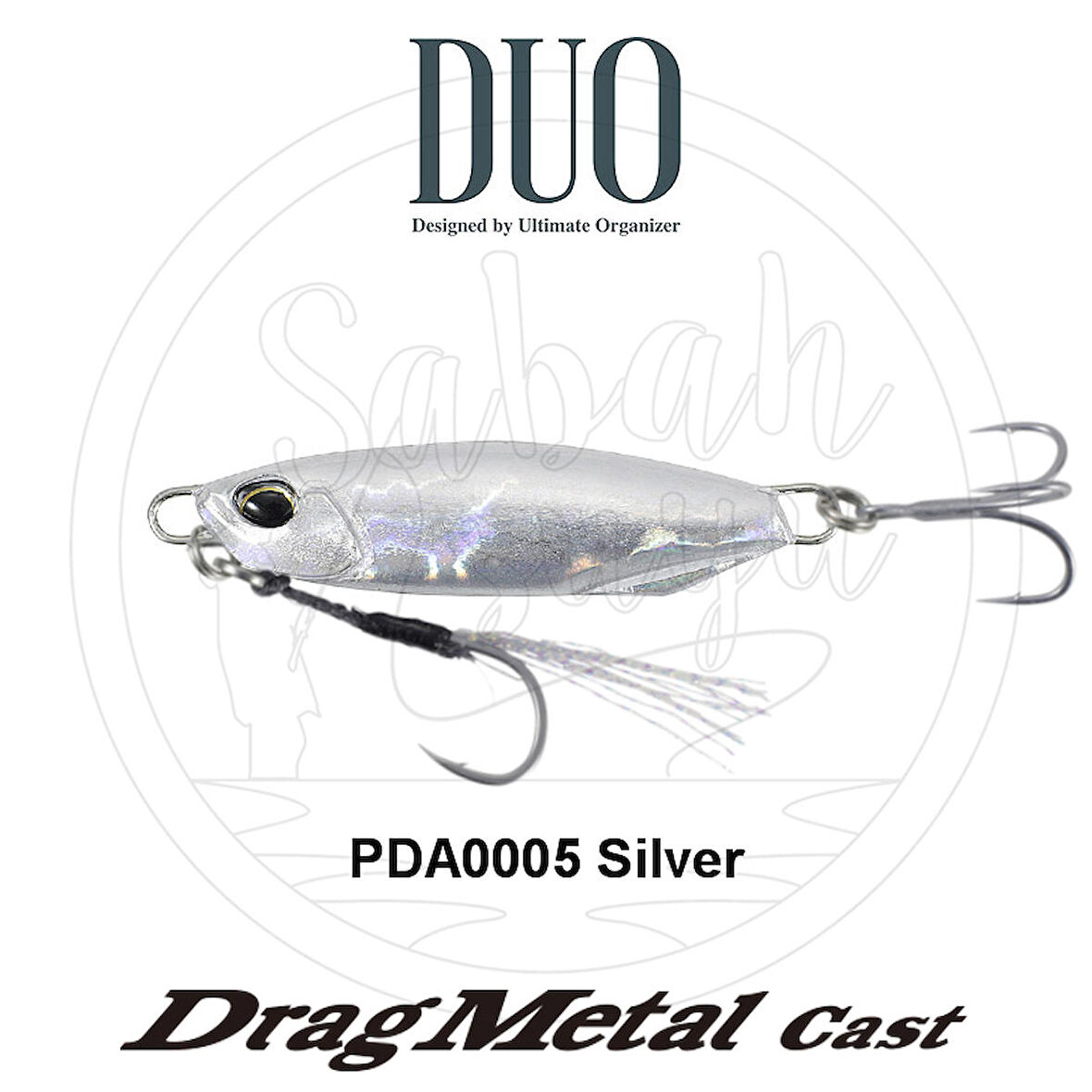 Duo Drag Metal Cast Jig 20gr. PDA0005 Silver