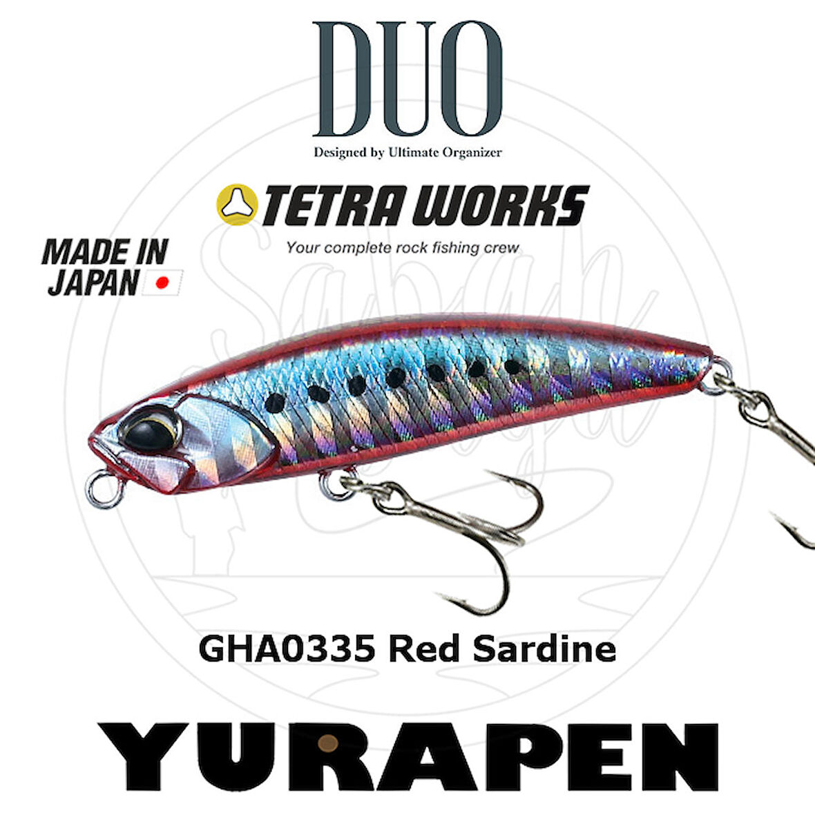 Duo Tetra Works Yurapen GHA0335 Red Sardine