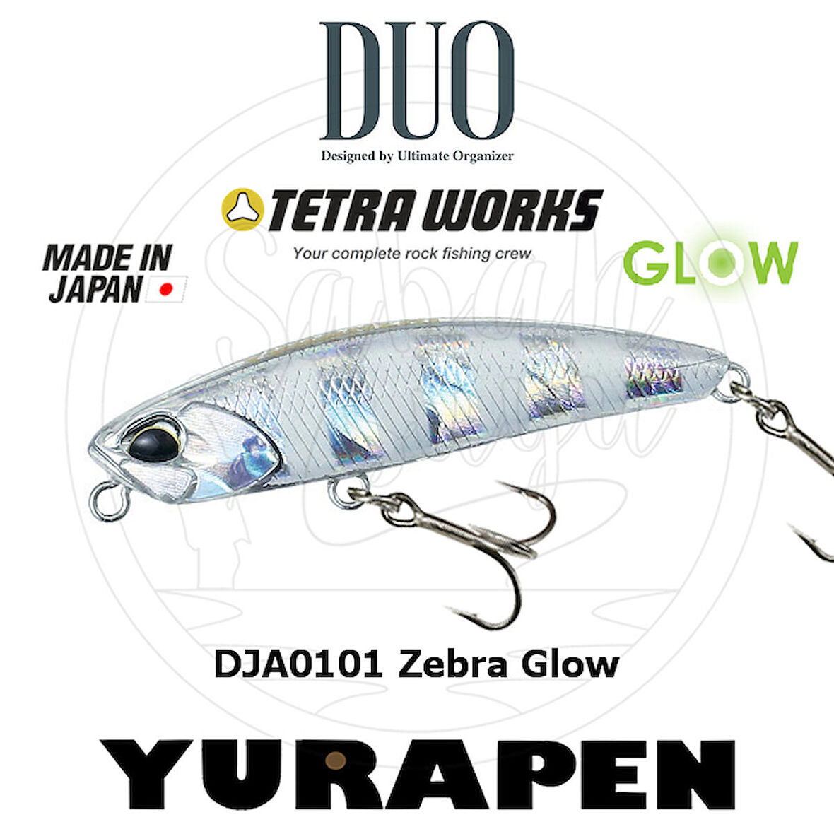 Duo Tetra Works Yurapen DJA0101 Zebra Glow