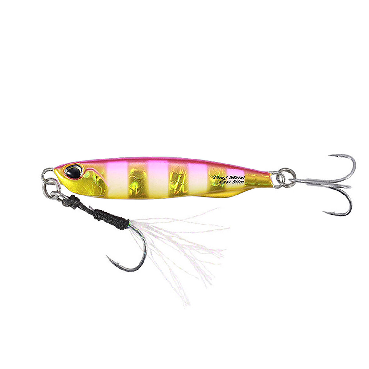 Duo Drag Metal Cast Slim Jig 20gr. PJA0045 Pink Gold Zebra Glow