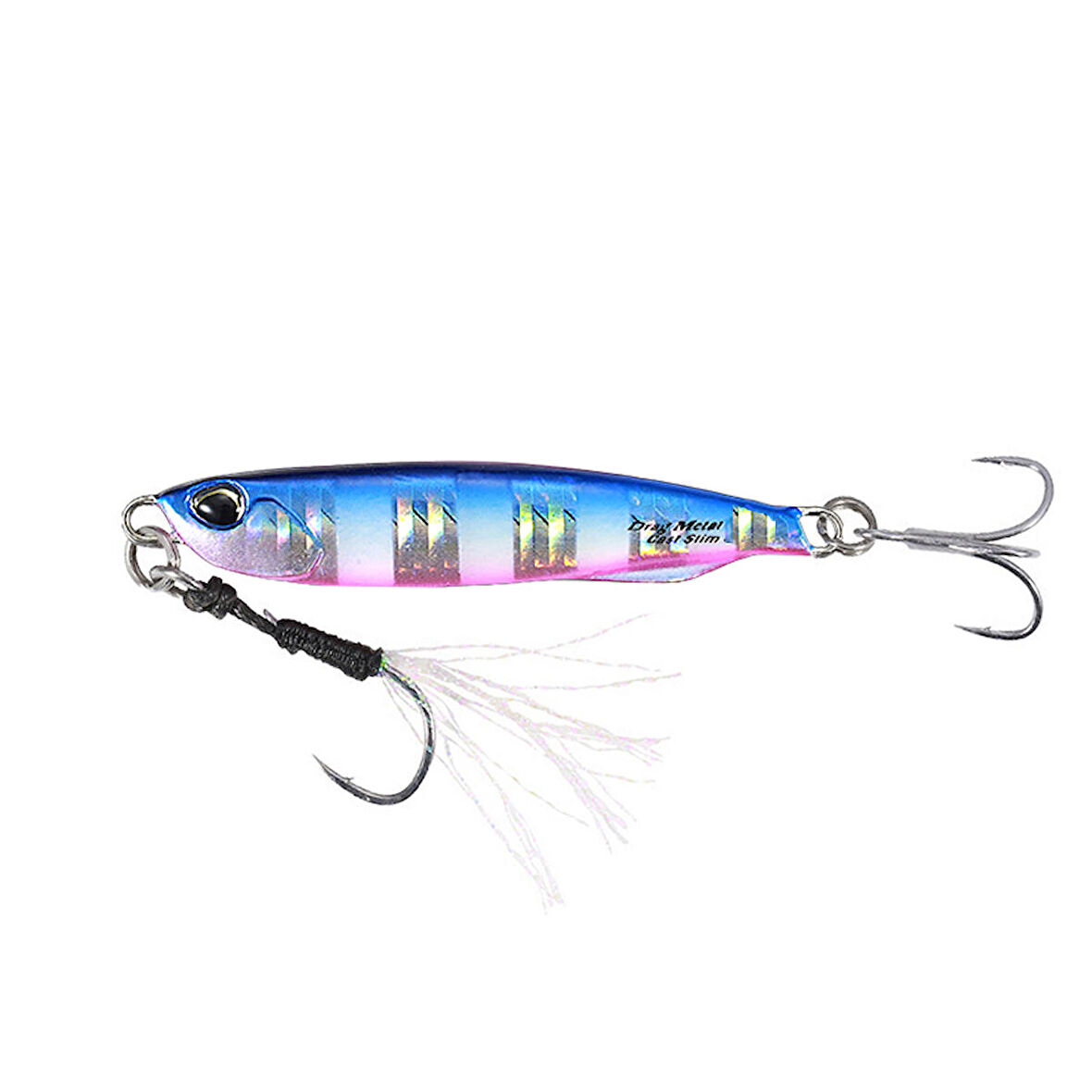 Duo Drag Metal Cast Slim Jig 30gr. PHA0040 Blue Pink Zebra Glow