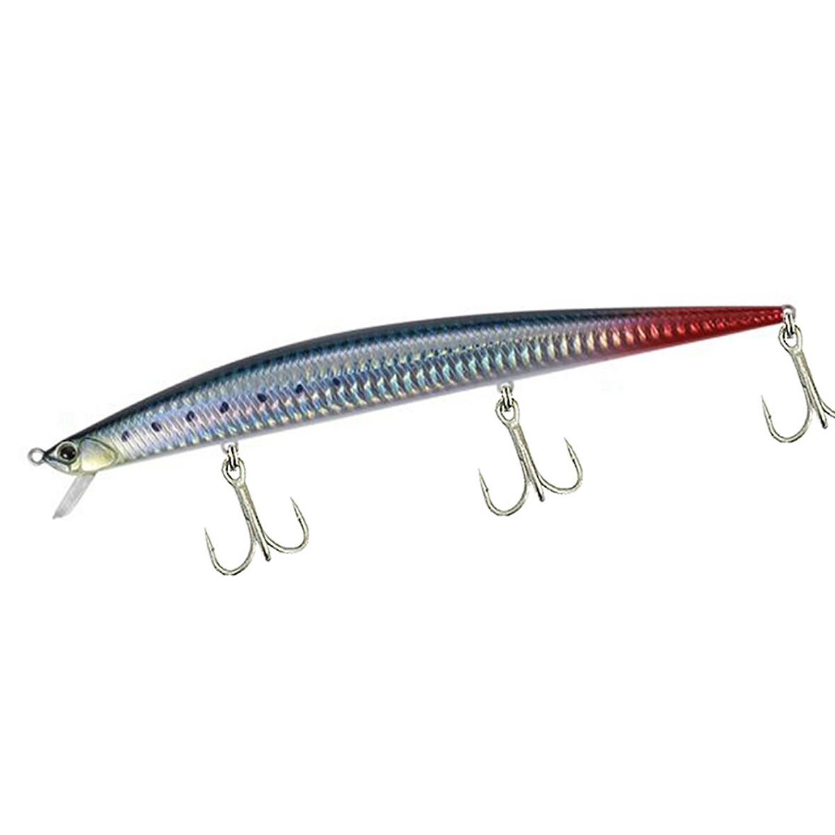 Duo Tide Minnow Slim 140 FLYER AHAZ125 Sardine Red Tail Limited Sahte Balık