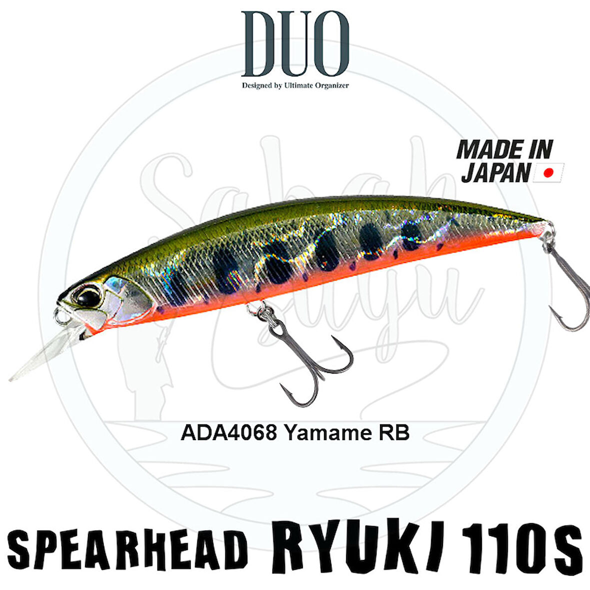 Duo Spearhead Ryuki 110S ADA4068 Yamame Red Belly