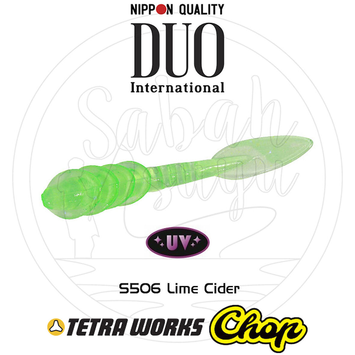 Duo Tetra Works Chop LRF Silikon 35mm. S506 Lime Cider