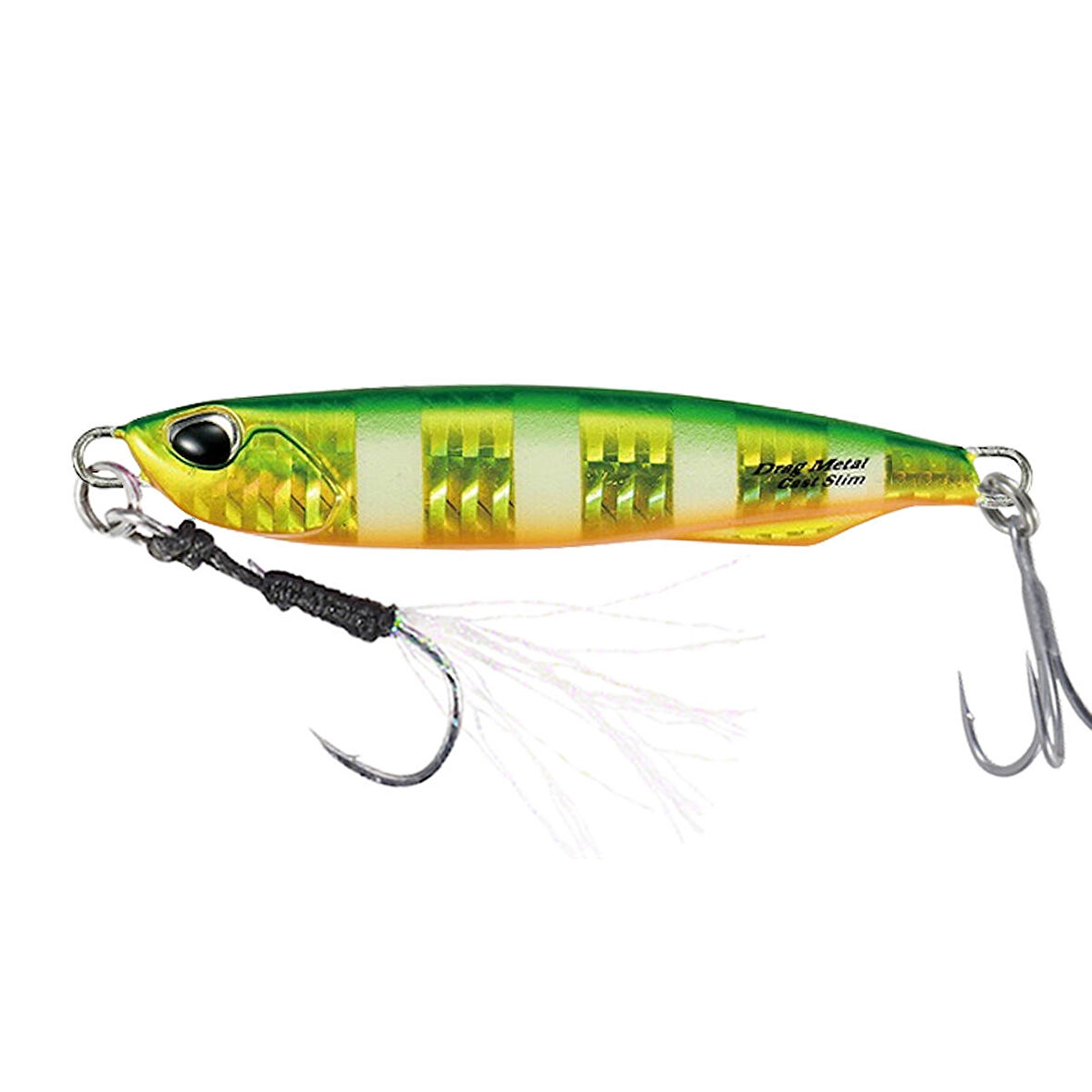 Duo Drag Metal Cast Slim Jig 40gr. PHA0393 Green Gold Zebra Glow