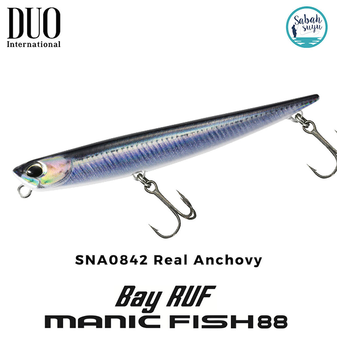 Duo Bay Ruf Manic Fish 88 SNA0842 Real Anchovy